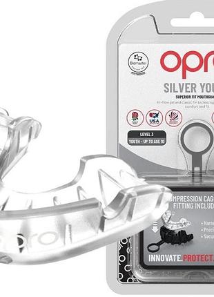 Капа opro silver доросла (вік 11+) clear (art.102502006)