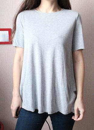 Сіра футболка в дірочки cos м розмір 38