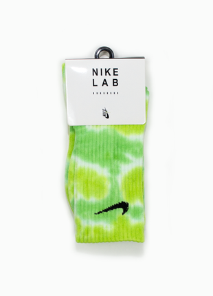 Шкарпетки nike tie-dye lab носки nike високі кастомні