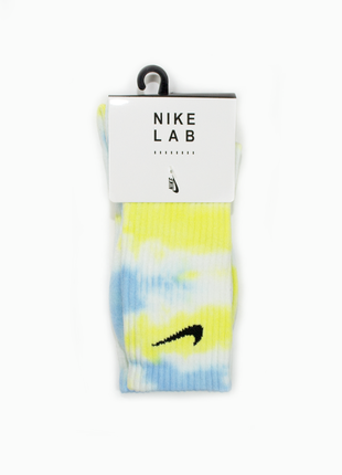 Шкарпетки nike tie-dye lab носки nike високі кастомні