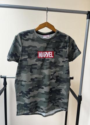 Коллекционная футболка на мальчика или девочку (xs-s) новая marvel