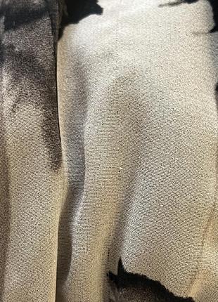 Романтична шифонова блуза туніка №410 фото