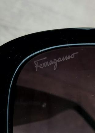 Очки в стиле salvatore ferragamo женские солнцезащитные поляризированые8 фото