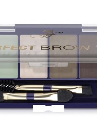 Тіні для брів ffleur perfect brow kit1 фото