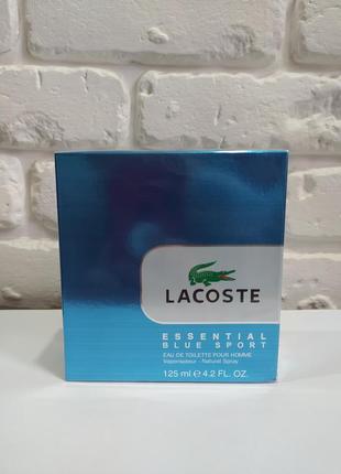 Lacoste essential sport чоловіча туалетна вода 125 ml лакоста есеншиал спорт чоловічий парфум духи чоловічі