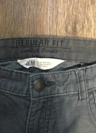 Вельветовые штаны h&m 2