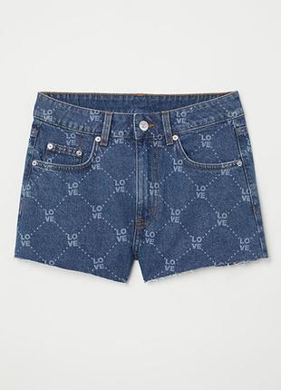 Оригинальные джинсовые шорты от бренда h&m 0594922001 разм. 40