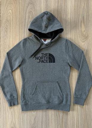 Женская теплая хлопковая кофта худи the north face9 фото