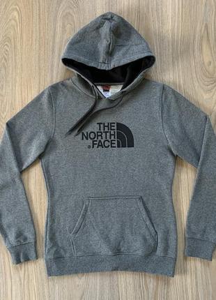 Женская теплая хлопковая кофта худи the north face2 фото