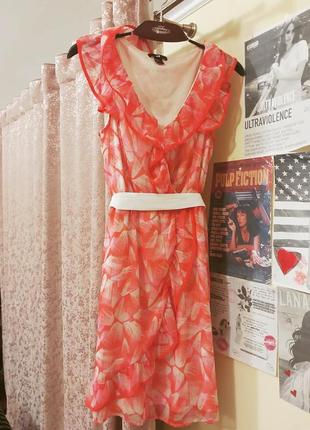 Сукня літня з рюшами1 фото