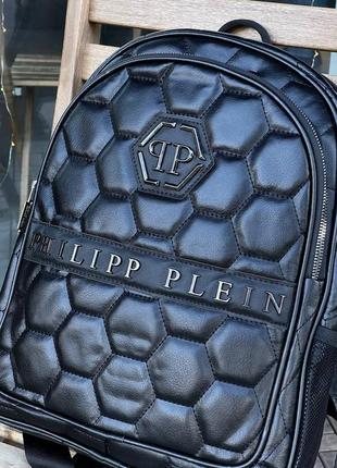 Рюкзак philipp plein чорний8 фото