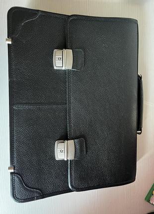 Новый кожаный портфель мужской1 фото