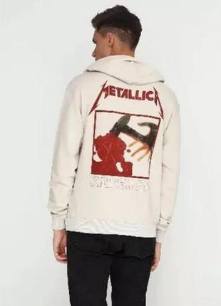h&m metallica hoodie