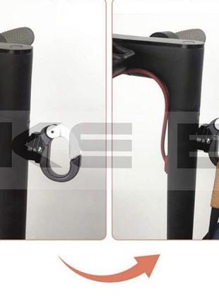 Гачок на кермо (гак, фіксатор) для електросамоката xiaomi m365 / like.bike