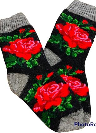Шкарпетки вовняні жіночі6 фото