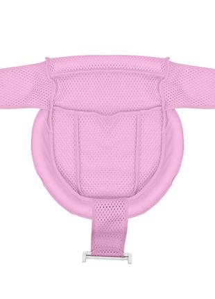 Матрацик-килимок bestbaby 331 pink для купання дитини підкладка у ванну з кріпленнями шт.