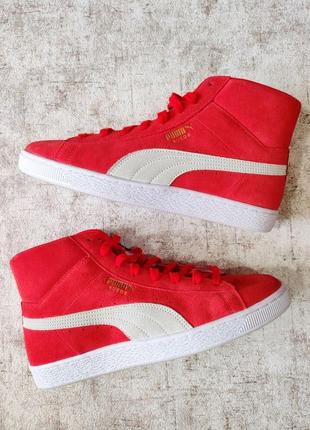 Кросівки puma suede mid xxi оригінал пума високі