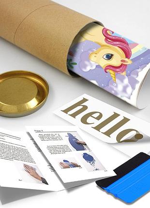 Интерьерная наклейка на стену спящий кот на дереве oracal размер 96х66см