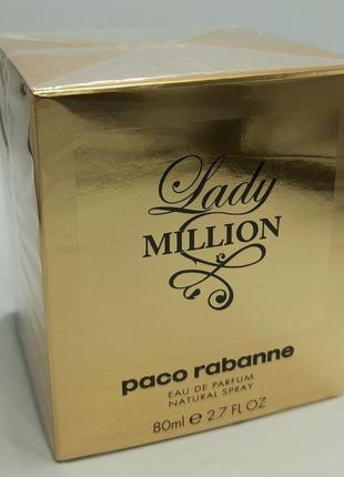 Lady million&nbsp;от&nbsp;paco rabanne
eau de parfum
80 ml парфуми