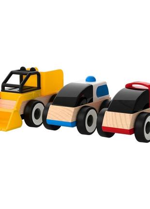 Ikea lillabo (401.714.72) грузовые автомобили разных цветов, разные цвета