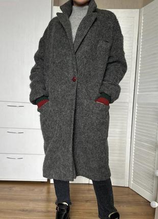 Мохеровое пальто since’re