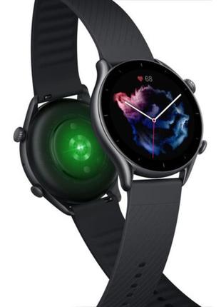 Розумний годинник amazfit gtr 3 thunder black. xiaomi smart watch- 12 міс гарантії.2 фото