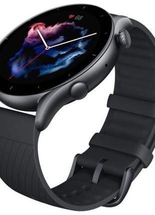 Умные часы amazfit gtr 3 thunder black. xiaomi smart watch - 12 мес гарантии.