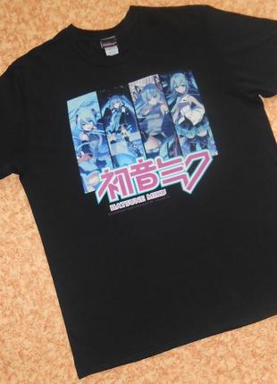 Футболка hatsune miku/хацуне міку/аніме