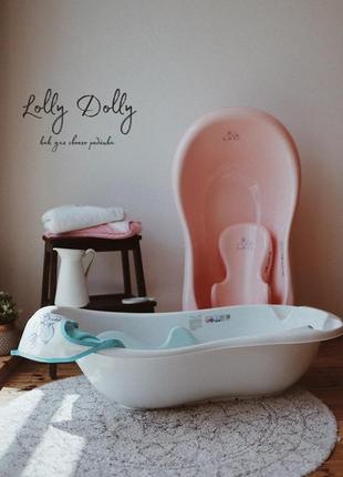 Дитяча ванночка tega тега кролики зі зливом 102 см, white