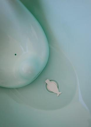 Дитяча ванночка tega тега кролики зі зливом, blue4 фото