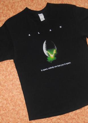 Футболка alien/alan shepard/alan in space nobody can hear you in space