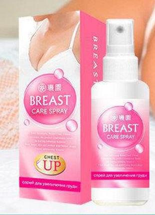 Гель для збільшення грудей брест каре — breast care spray