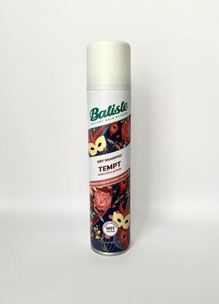 Сухий шампунь для жирного волосся batiste tempt dry shampoo