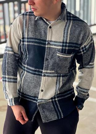 Мужская байковая рубашка