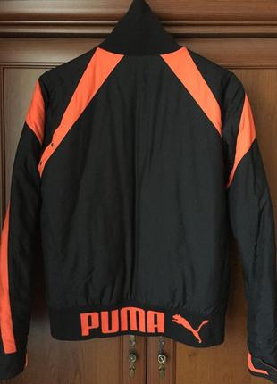 Двухстороння чоловіча демі курточка puma оригінал, розмір m2 фото