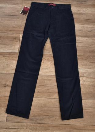 Распродажа, мужские брюки zara синего цвета, зауженные брюки, турецкие1 фото