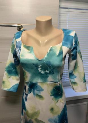 Платье в цветы 3