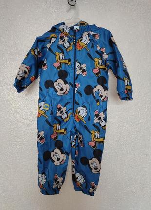 Комбинезон ветровка мики маус disney на 1,5-2 р.
