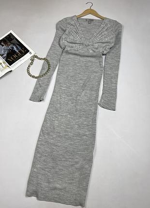 Сукня в рубчик