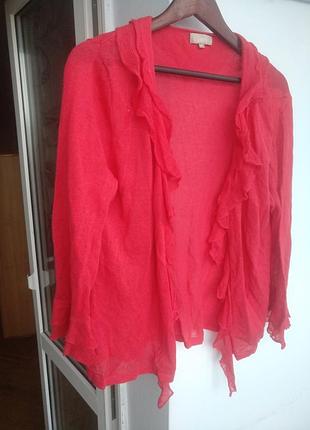 Нежная накидка болеро паутинка, размер 16-18