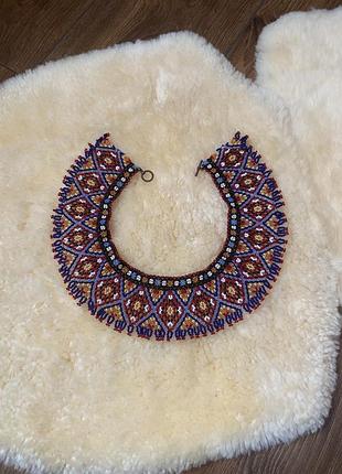 Силянка, прикраса з бісеру, українська прикраса