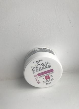 Моделирующий гель-паутинка сильной фиксации для укладки и от пушистости jnowa professional style, 75 мл