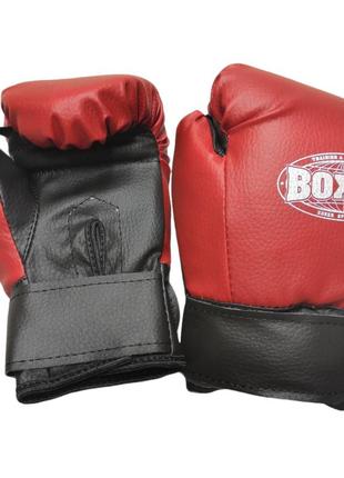 Детские боксерские перчатки boxer 4 оz кожвинил