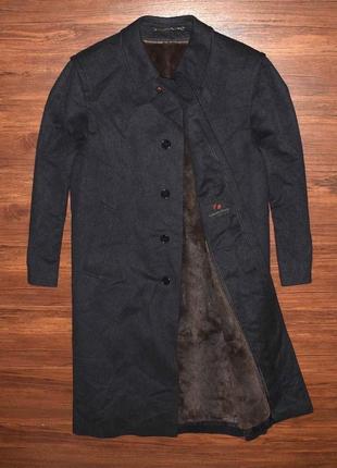 Gabriela frey cashmere coat мужское люксовое пальто на меху кашемир