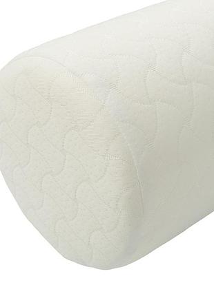 Подушка валик ортопедична memory foam 49х202 фото