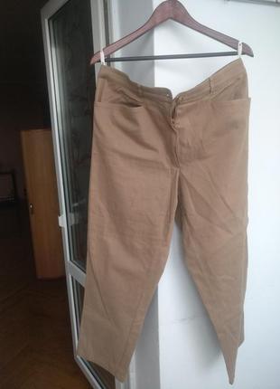 Новые шикарные брюки стрейч коттон, 50-54