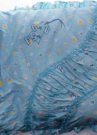 Ковдра 110х140 блакитний xr home textile 21807
