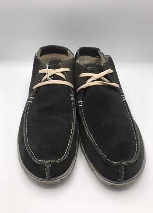 Оригінальні черевики замшеві чоловічі6 фото
