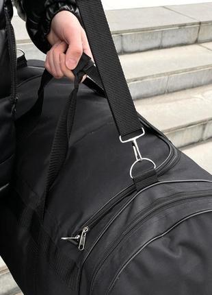 Дорожная сумка черная puma черное лого6 фото