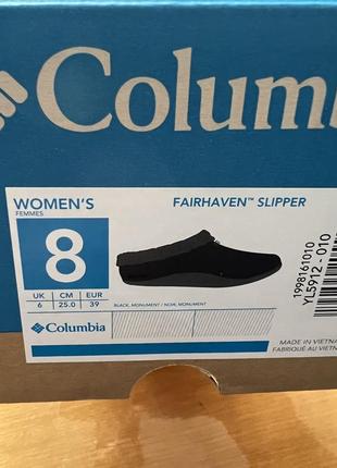 Женские тапочки, комнатная обувь, шлепанцы columbia fairhaven slipper оригинал5 фото